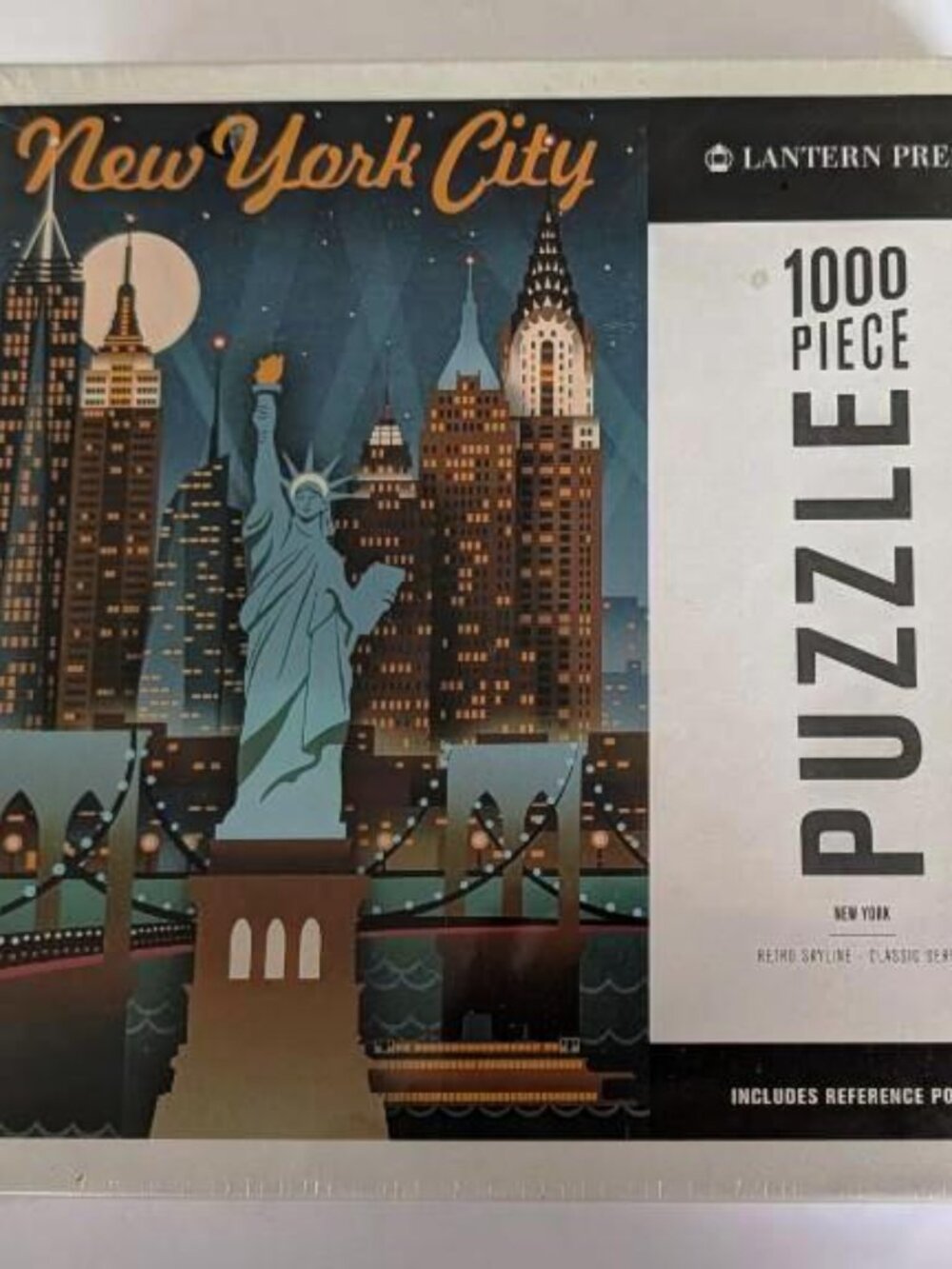 Lantern Press New York City 1000 Piece Puzzle - New / Sealed